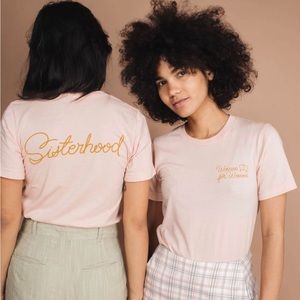 The Bee and The Fox Sisterhood shirt S